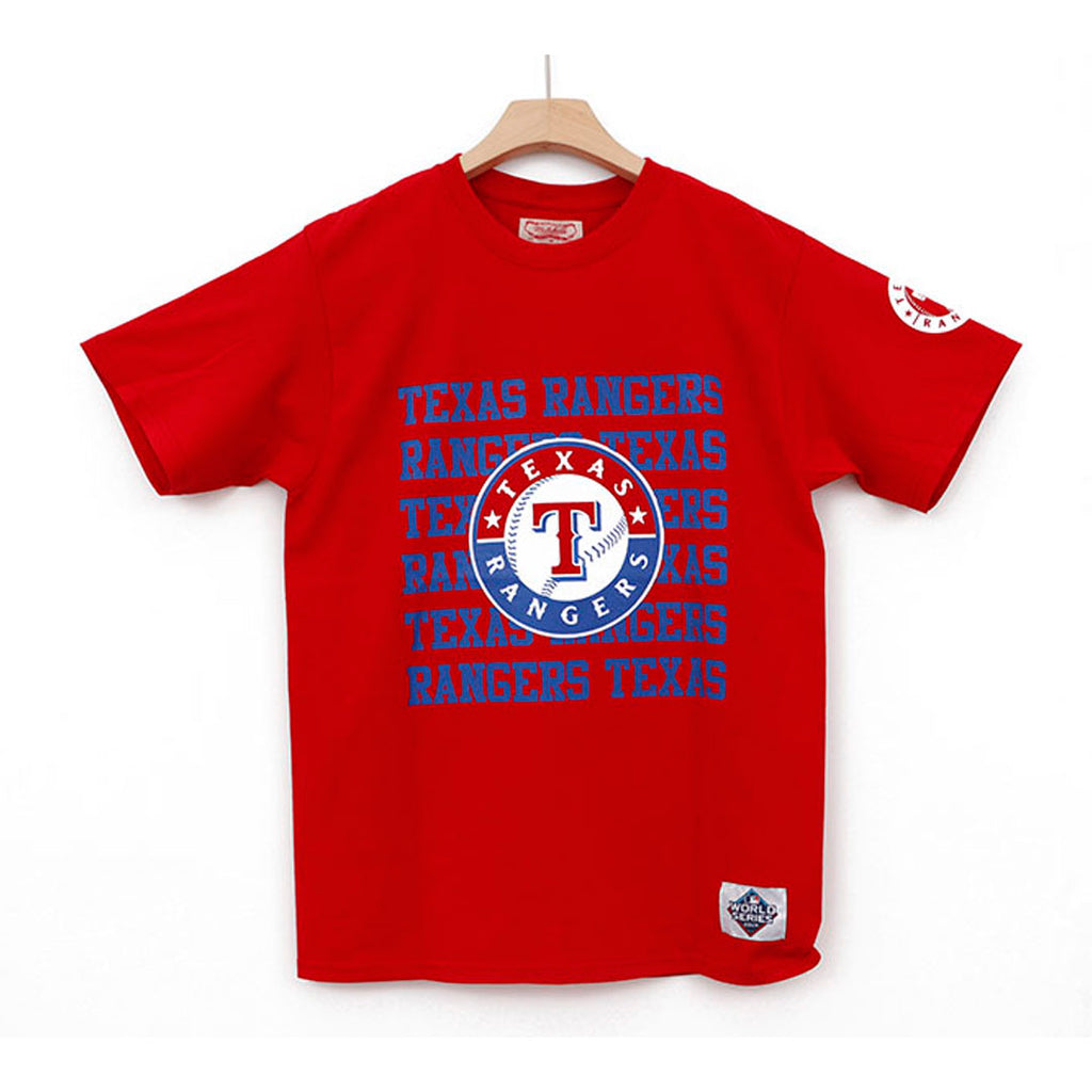TEXAS RANGERS INSIDE THE LOGO RED