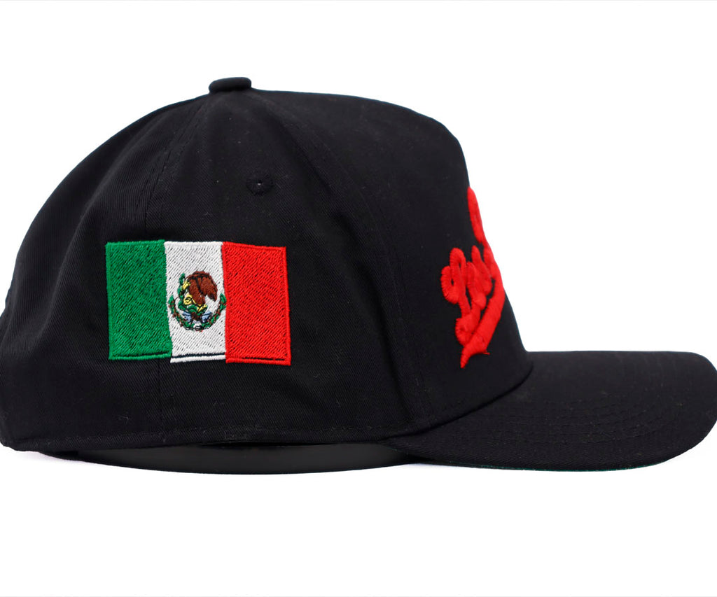 LOS DODGERS RED LETTERS  WAYCAP BLACK