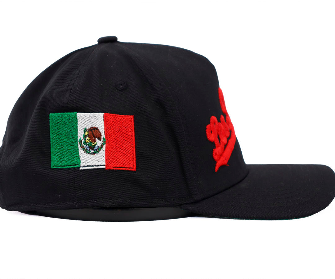 LOS DODGERS RED LETTERS  WAYCAP BLACK