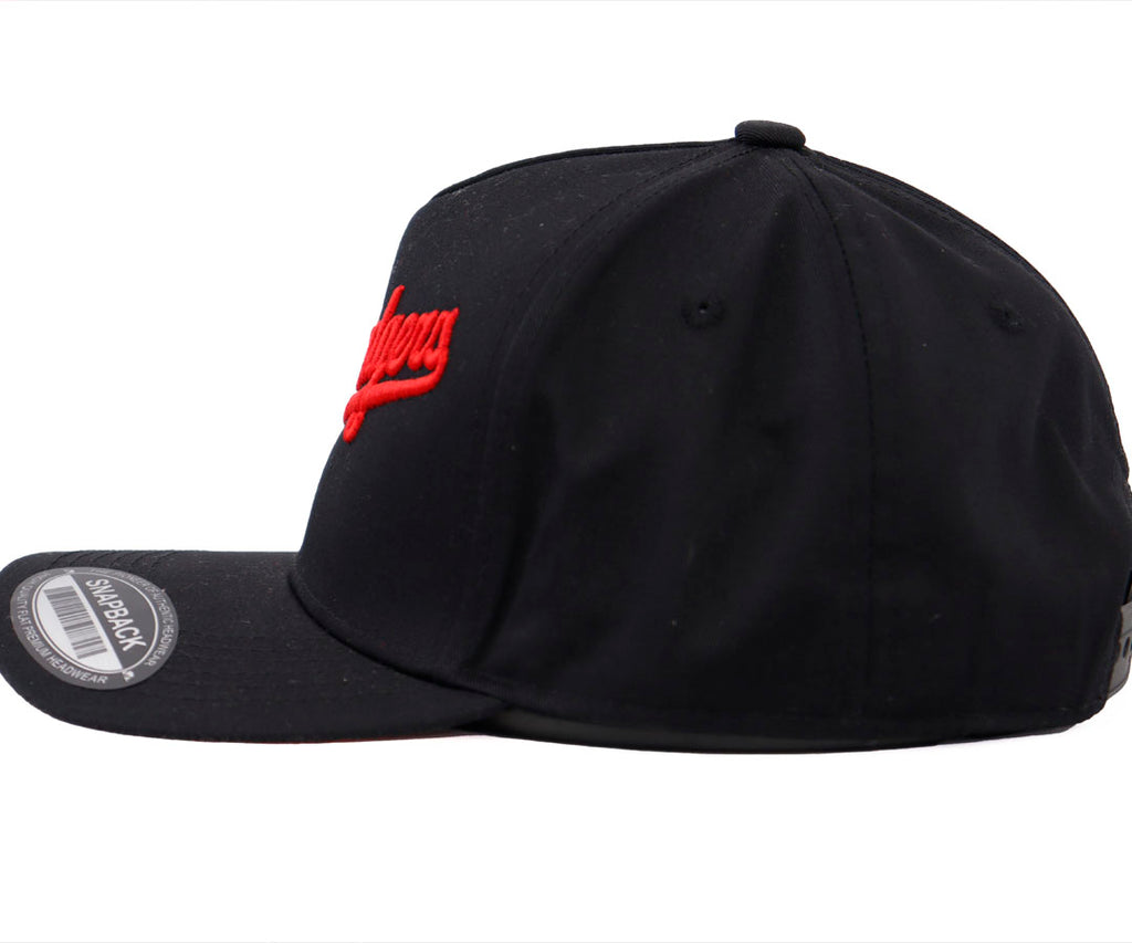 LOS DODGERS RED LETTERS  WAYCAP BLACK