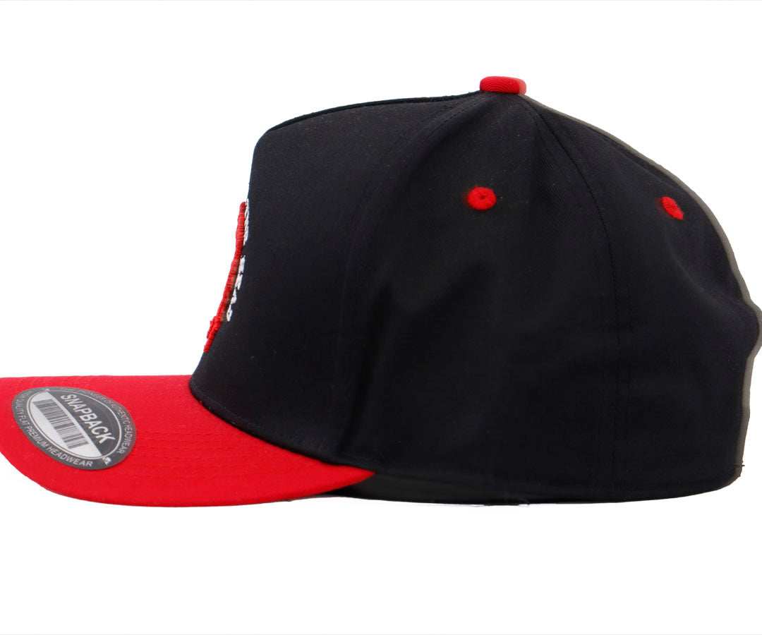 IM NOT GOOD IN THE HEAD BLACK CAP VICERA RED WAYCAP