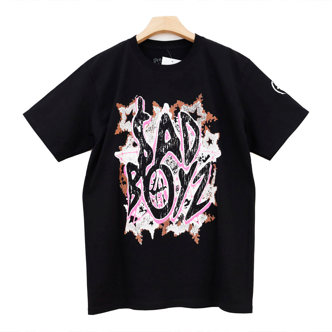 SAD BOYZ BIG STAR DEGRADED BROWN  AND WHITE