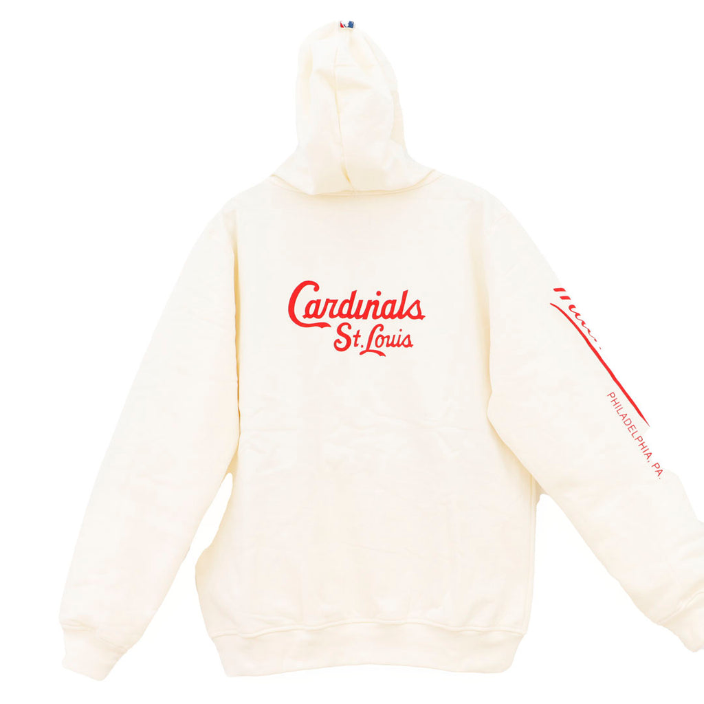 ST LOUIS CARDINALS CLASSIS LOGO BEIGE SUDADERA