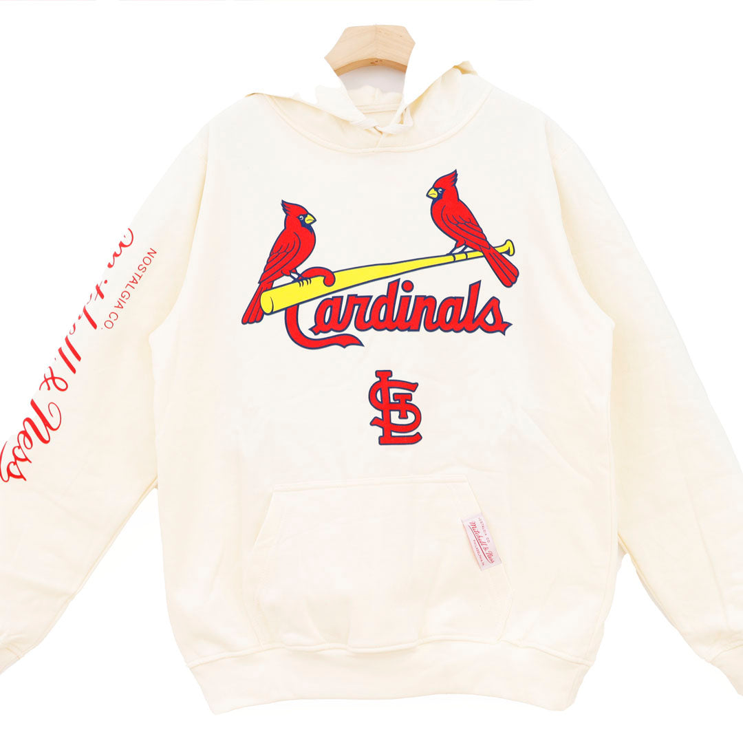 ST LOUIS CARDINALS CLASSIS LOGO BEIGE SUDADERA
