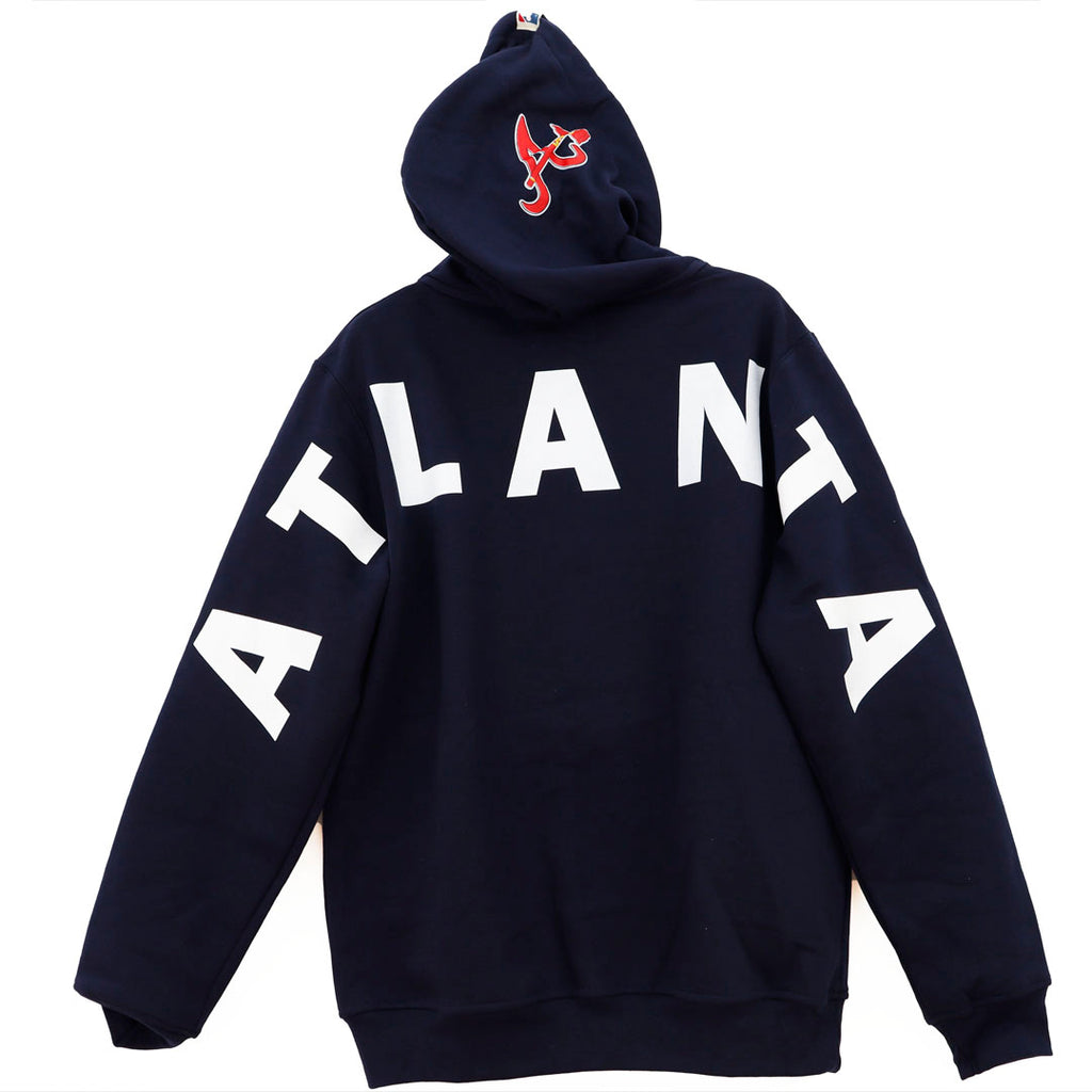 ATLANTA BRAVES BACK BIG LETTERS SUDADERA
