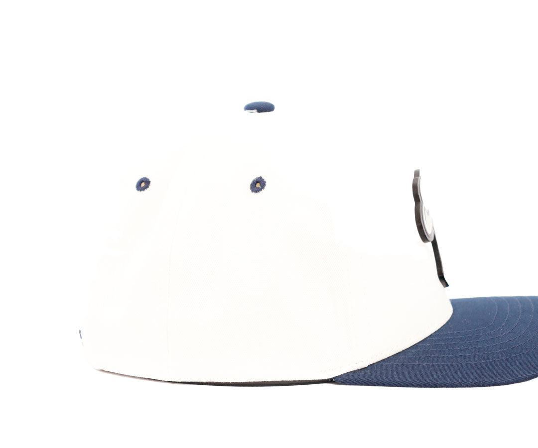 NY YANKEES RANCHERO BEIGE AND NAVY CAP PLACA KAMEL