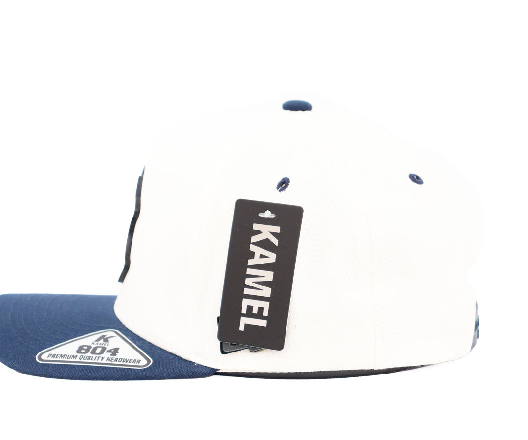 NY YANKEES RANCHERO BEIGE AND NAVY CAP PLACA KAMEL