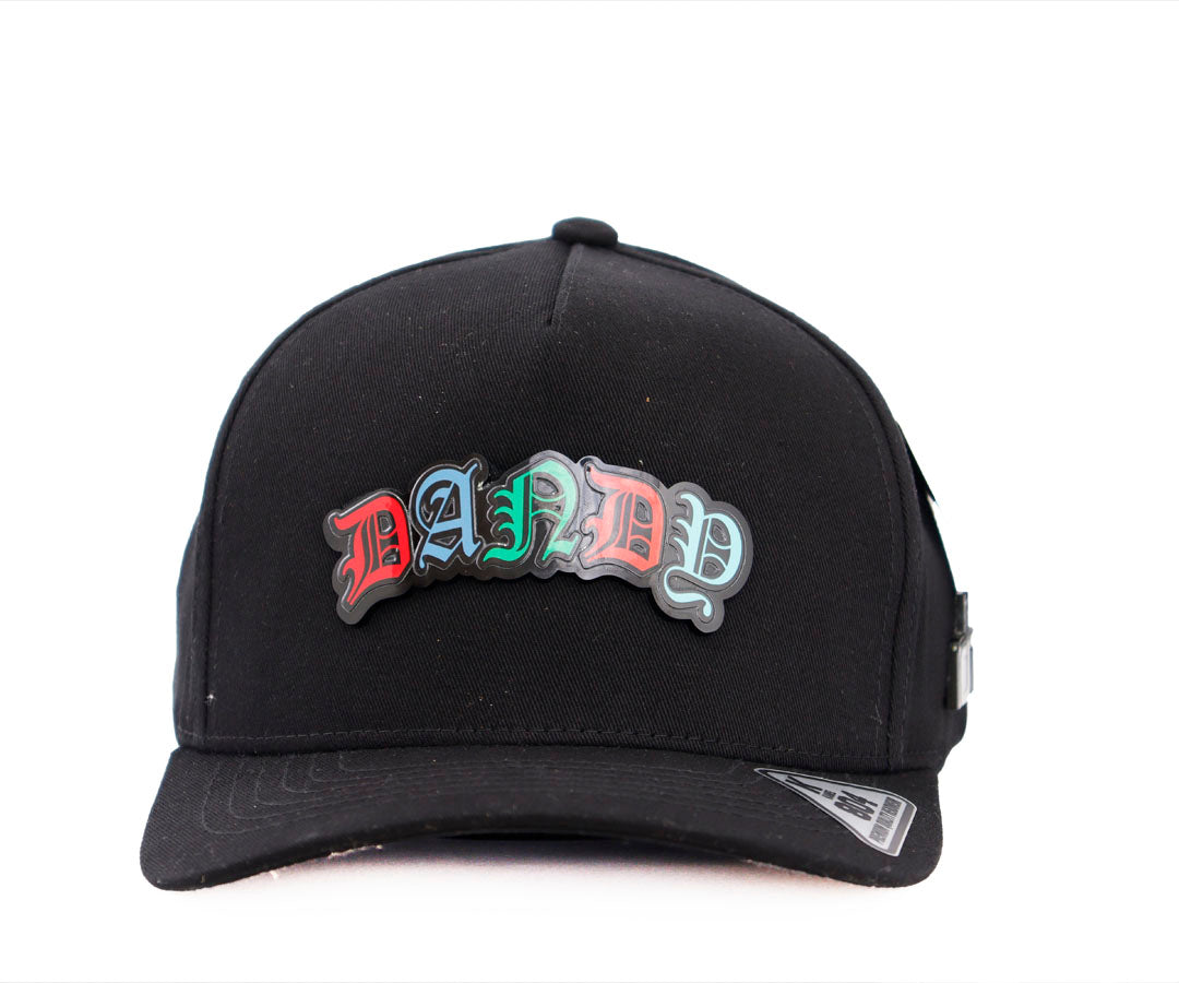 DANDY CAP 10 YEARS TOTAL BLACK CAP PLACA KAMEL
