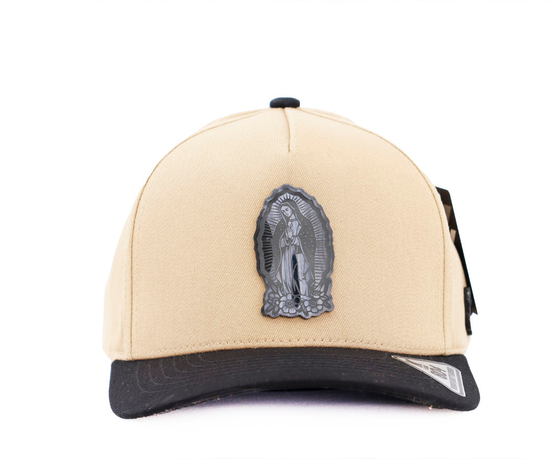VIRGEN SAND AND BLACK CAP PLACA KAMEL