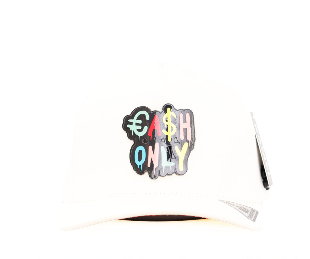 CASH ONLY WHITE KAMEL PLACA