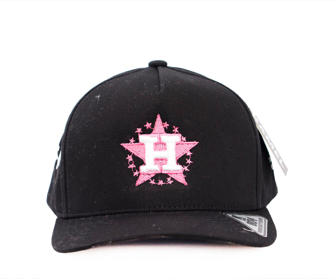 JUNIOR H DANDY HATS BLACK CAP KAMEL