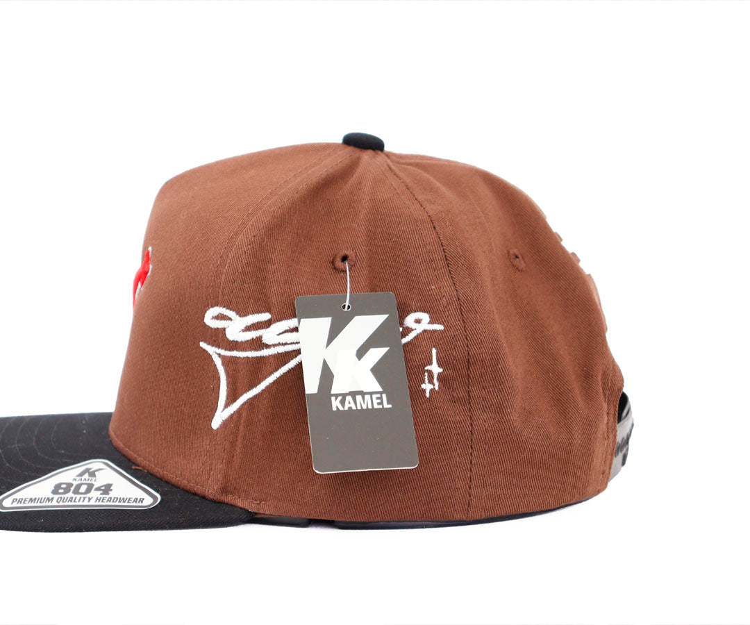 EL MAGO M RED IN BROWN CAP KAMEL