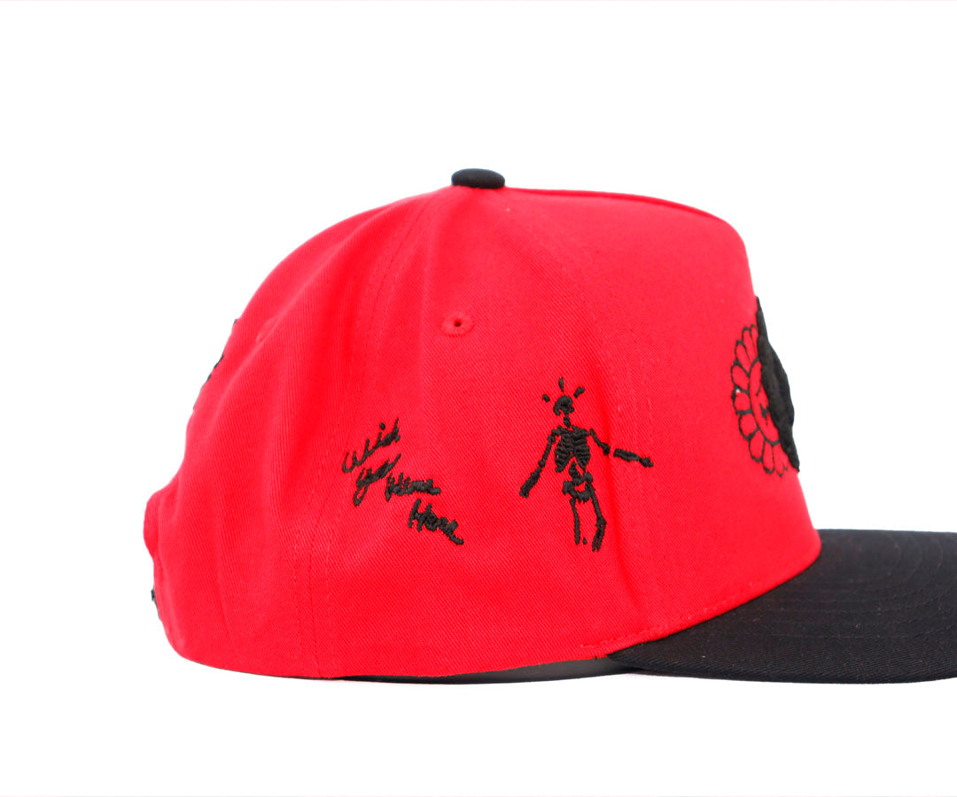 TRIPLE GIRASOLES INNEDIT RED AND VICERA BLACK KAMEL