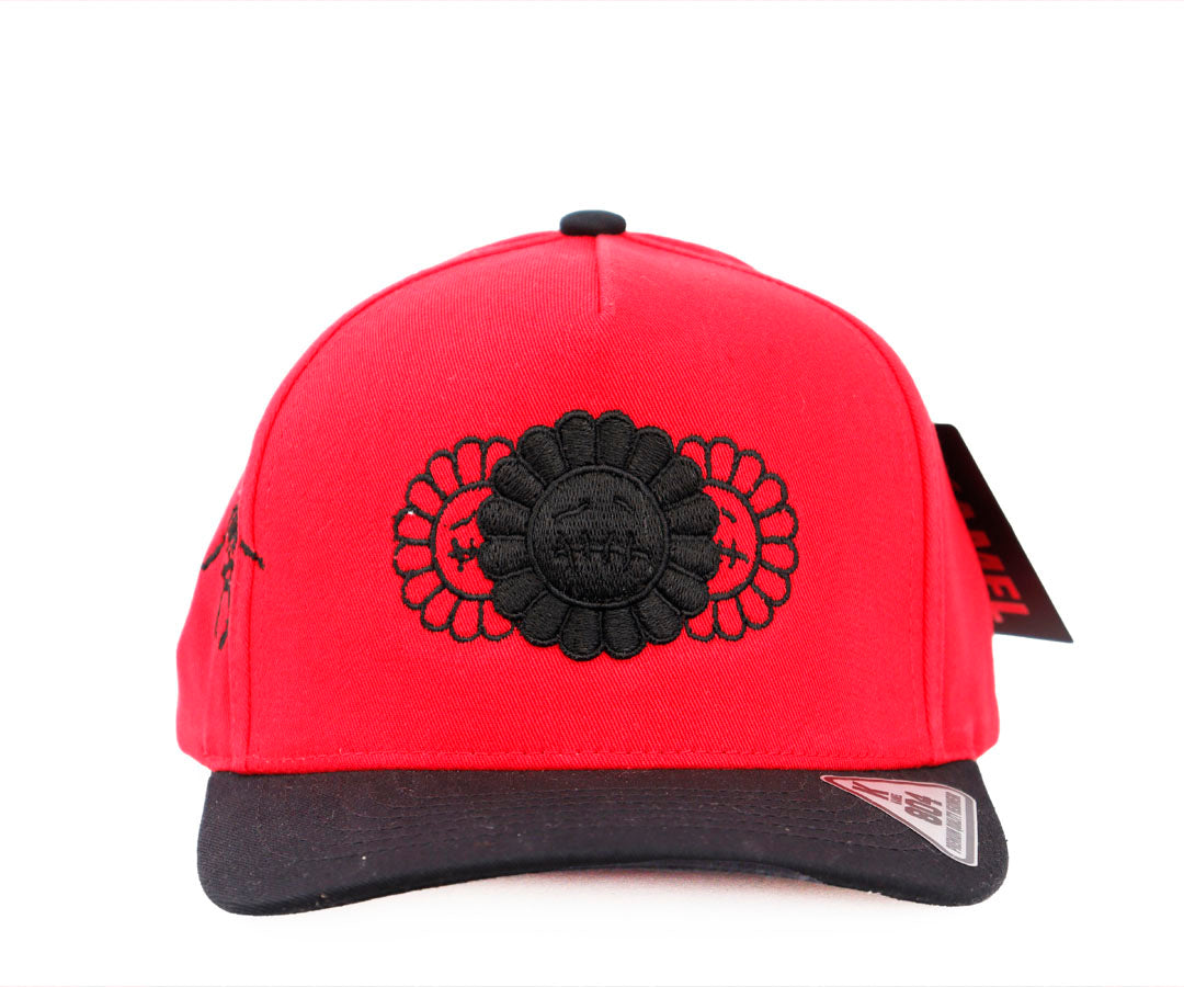 TRIPLE GIRASOLES INNEDIT RED AND VICERA BLACK KAMEL