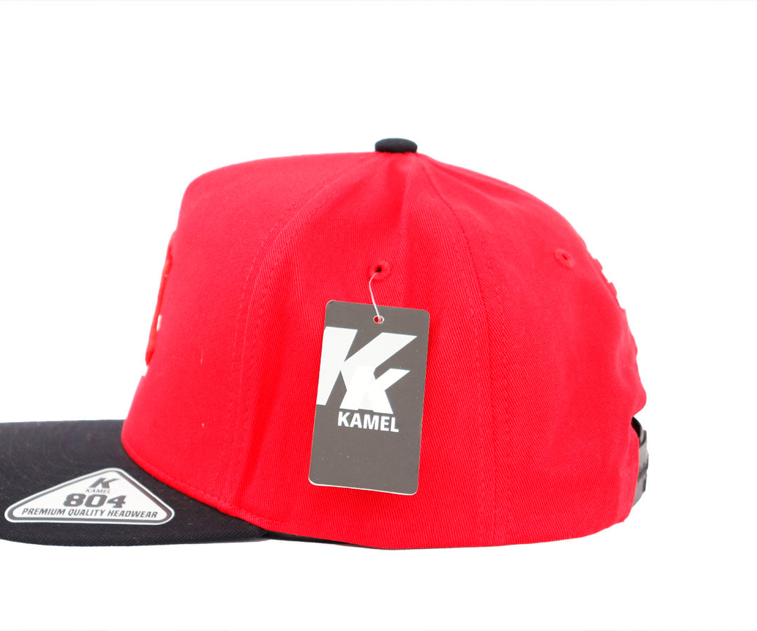 NY LA OVER ONE RED AND BLACK VICERA KAMEL