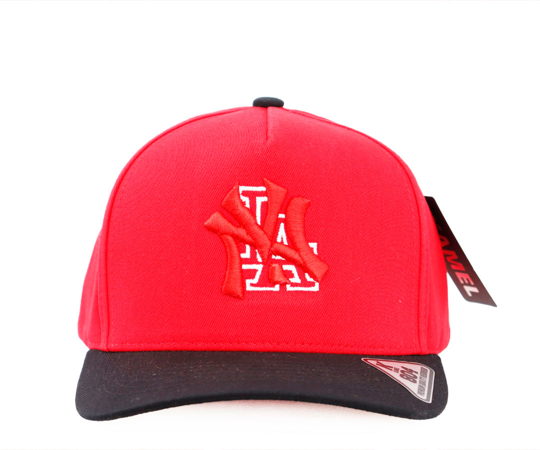 NY LA OVER ONE RED AND BLACK VICERA KAMEL