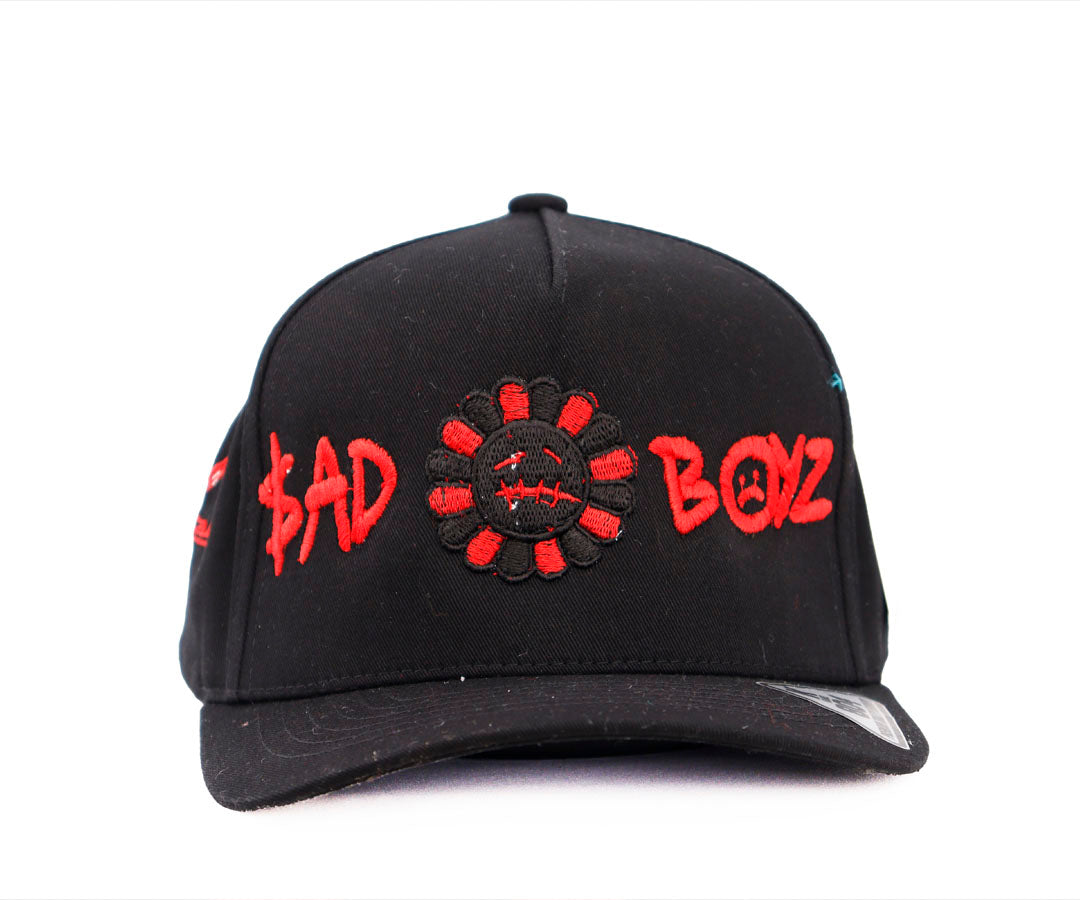 SAD BOYZ FLOWER  RED IN BLACK