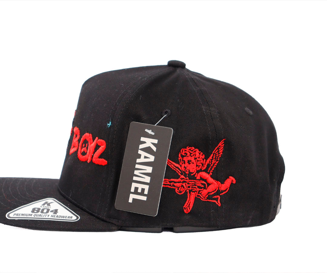 SAD BOYZ FLOWER  RED IN BLACK