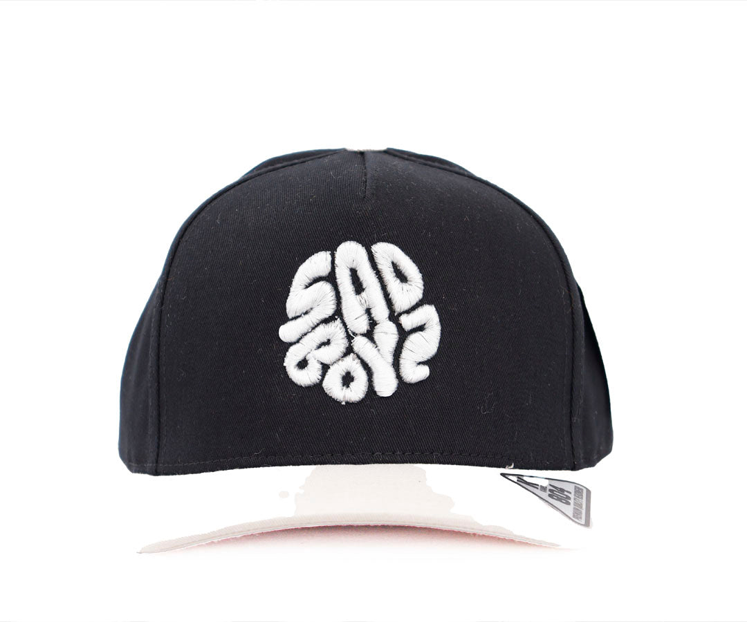 SAD BOYZ SILVER BLACK CAP WHITE VICERA KAMEL
