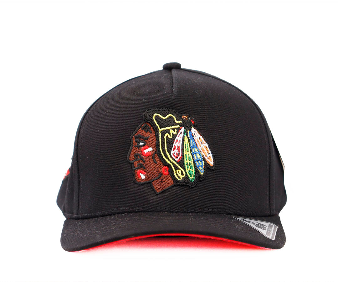 CHICAGO BLACKHAWKS TOTAL BLACK CAP KAMEL
