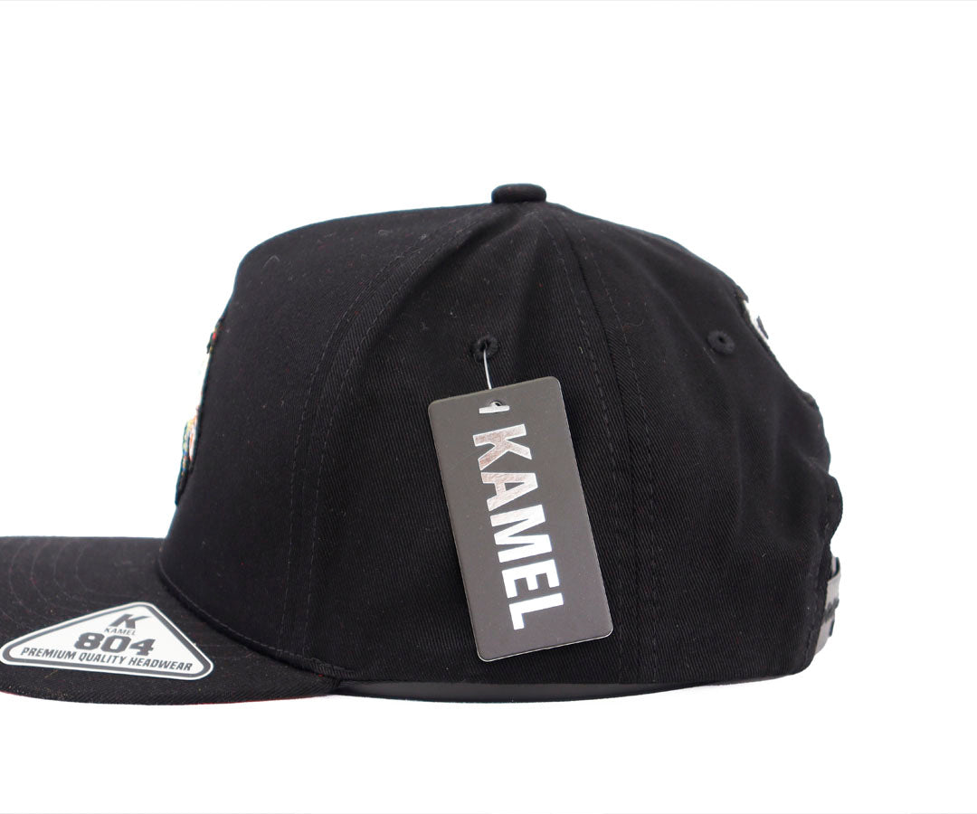 CHICAGO BLACKHAWKS TOTAL BLACK CAP KAMEL