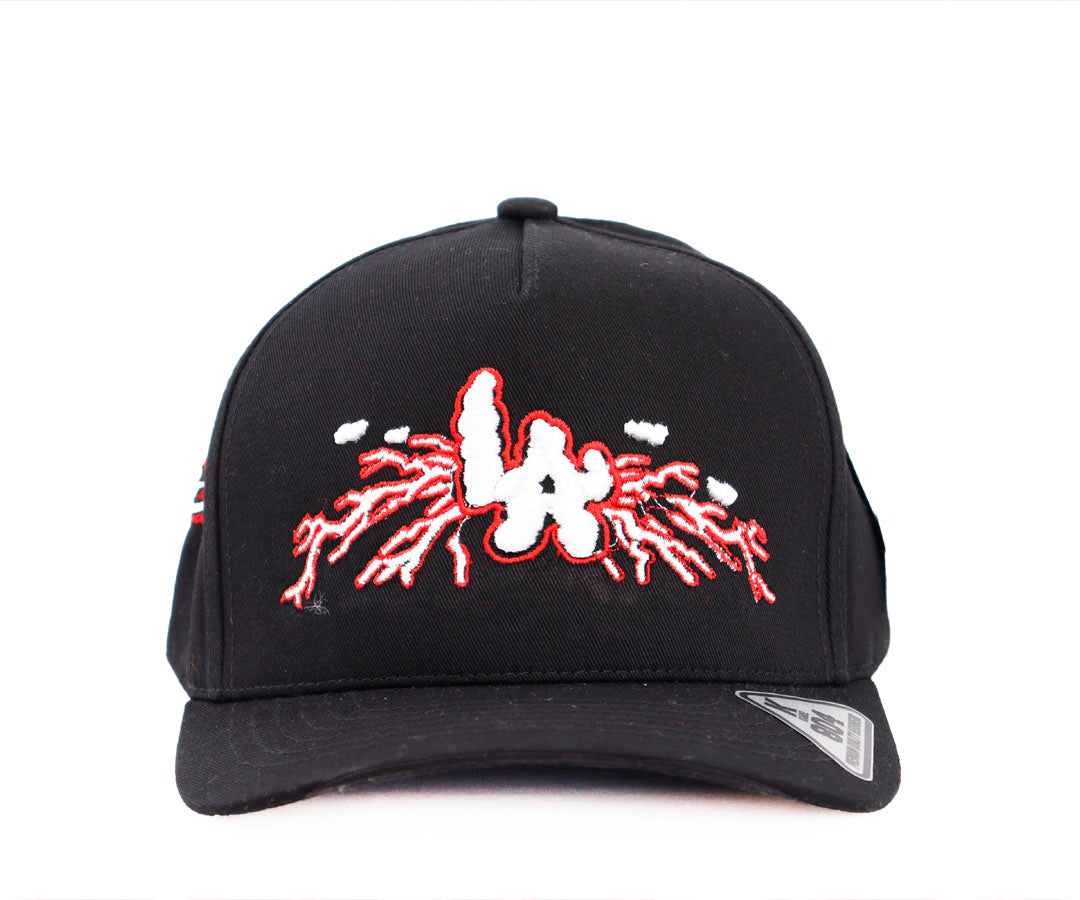 LA ELECTRIC CLOUDS RED BLACK KAMEL