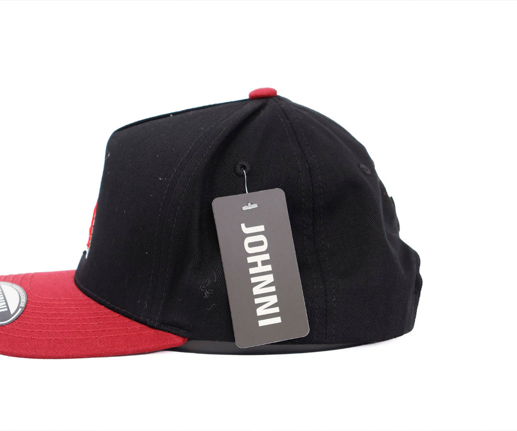 ANGELS BLACK AN BURGUNDY JOHNNI