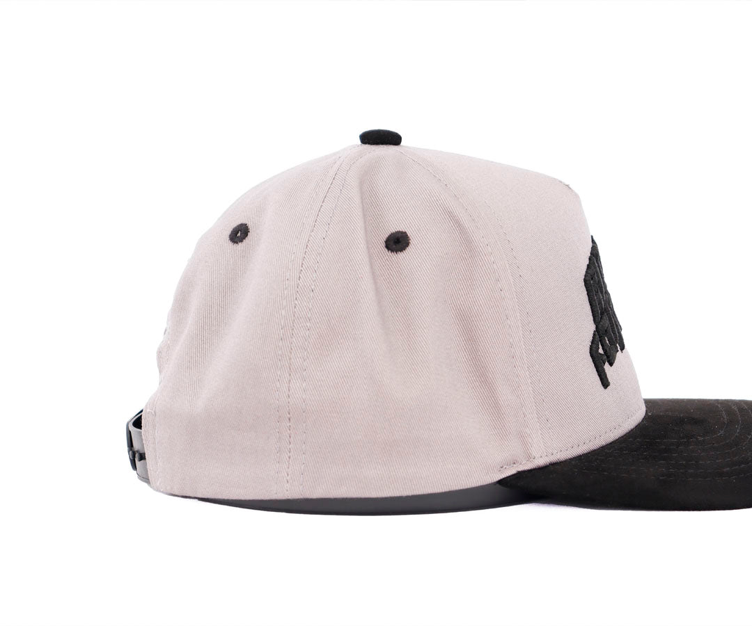 RICH FOREVER BLACK AND GRAY JHONNI CAP