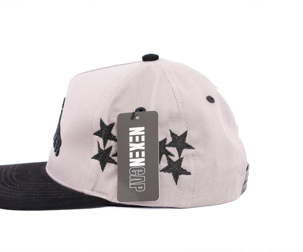 RICH FOREVER BLACK AND GRAY JHONNI CAP