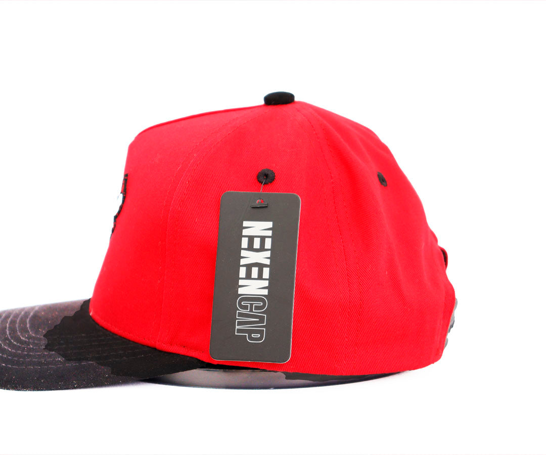 CHICAGO BULLS CLASSIC BULL RED CAP VICERA GAMUZA BLACK JOHNNI