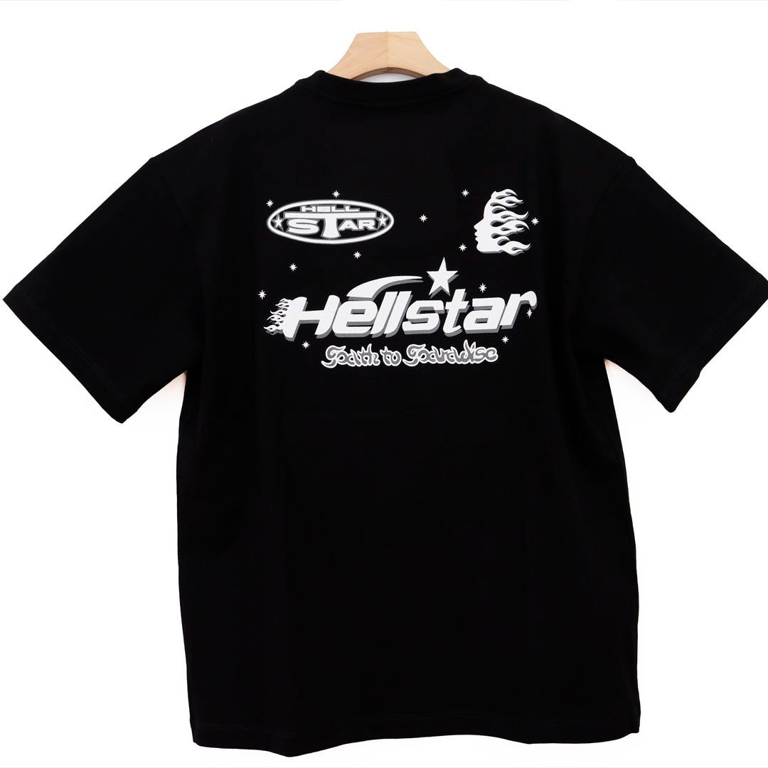 HELLSTAR SOUTH TO PARADISE BLACK T SHIRT