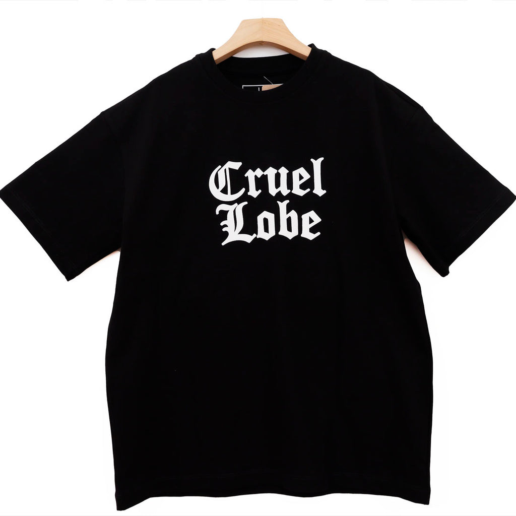 CRUEL LOBE BACK BIG LOGO 2 PEOPLE BLACK