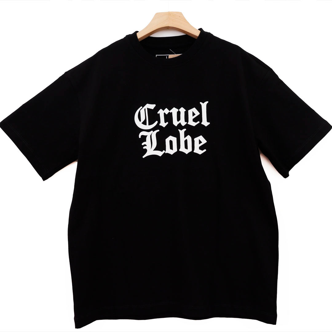CRUEL LOBE BACK BIG LOGO 2 PEOPLE BLACK