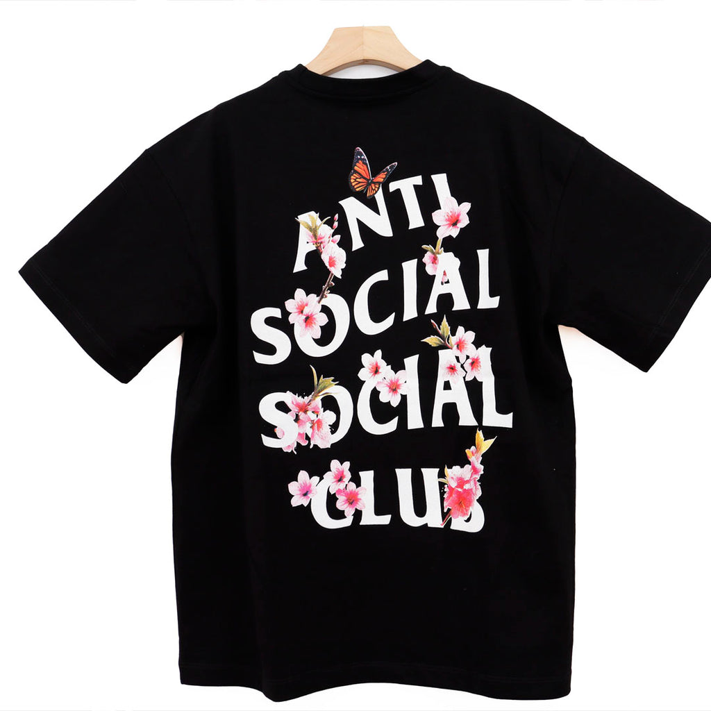 ANTI SOCIAL CLUB FLOWERS BLACK