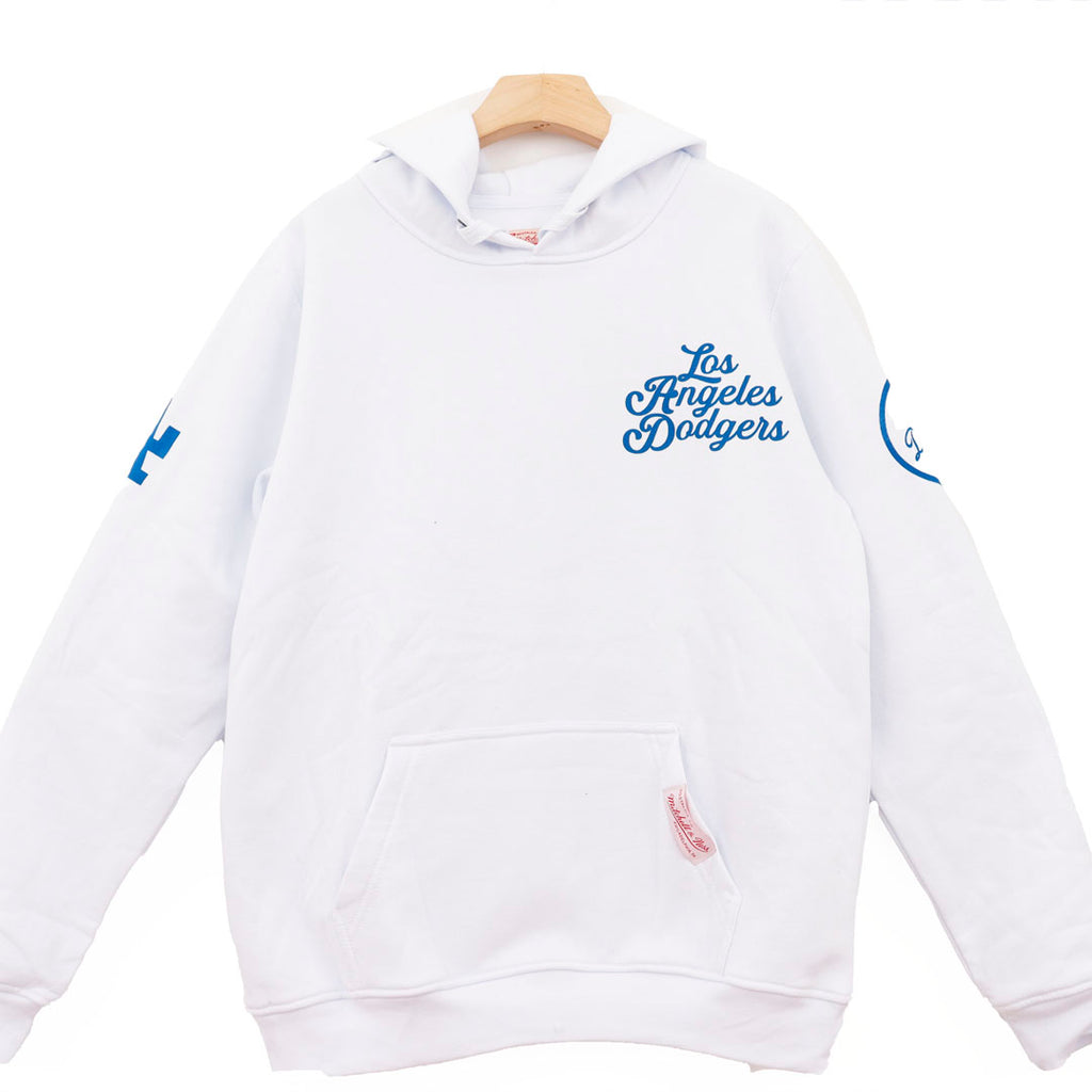LOS ANGELES DODGERS CURSIVE VERSION WHITE SUDADERA