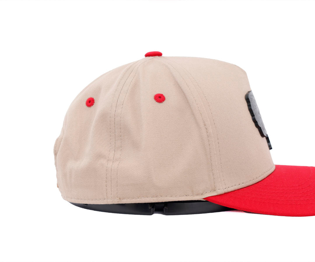 GALLO BLACK BROWN CAP VICERA RED PLACA WAYCAP