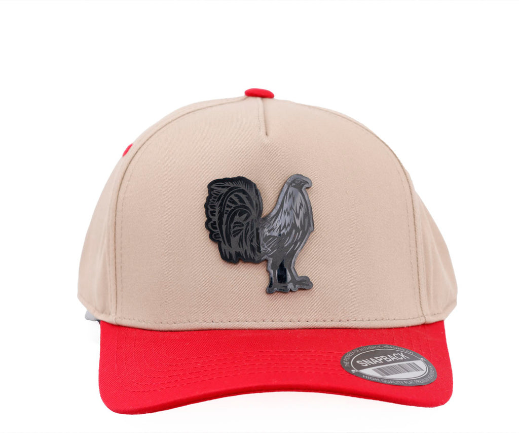 GALLO BLACK BROWN CAP VICERA RED PLACA WAYCAP