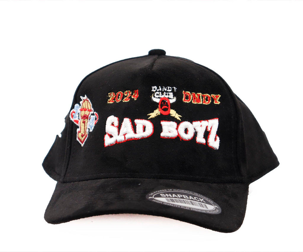 SAD BOYZ DANDY EDITION LOGOS TOTAL GAMUZA TOTAL BLACK WAYCAP