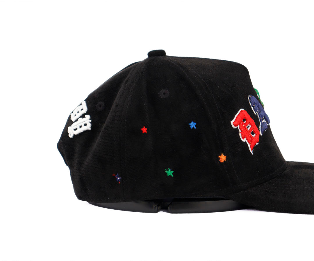 DANDY WORD COLORS BLACK CAP TOTAL GAMUZA WAYCAP