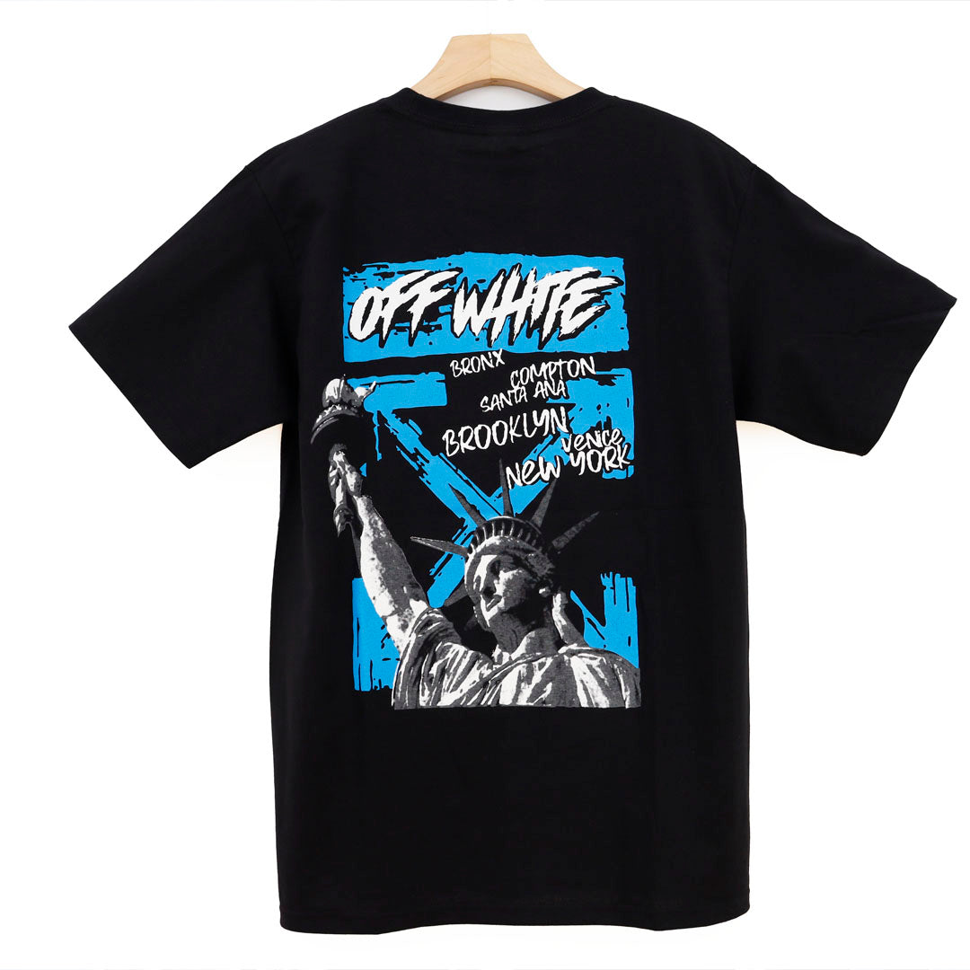 OFF WHITE BLUE LIBERTY