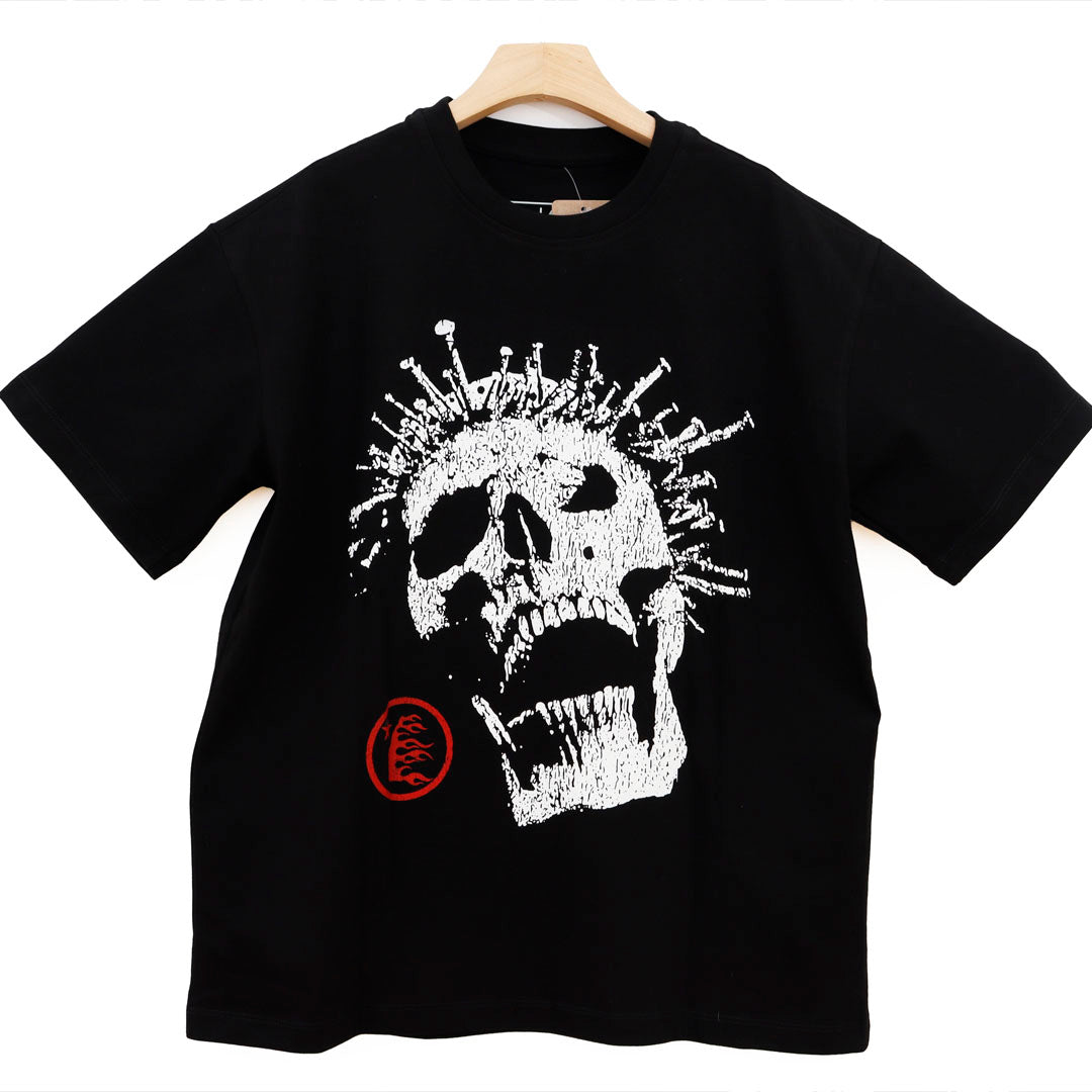 HELLSTAR RIP BLACK T SHIRT OVERSIZE
