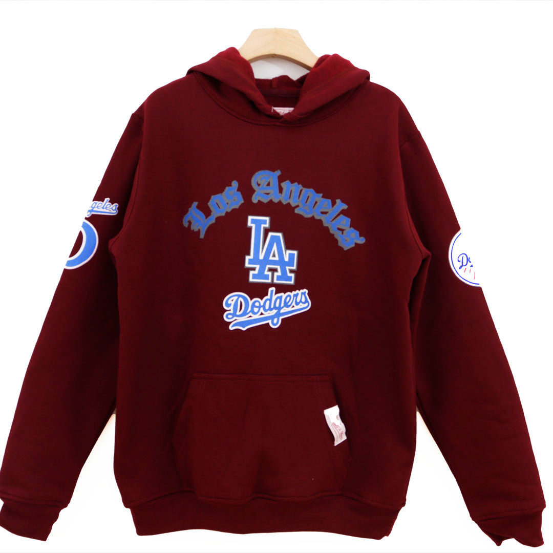 LOS ANGELES DODGERS OUTTA COMPTOM WINE SUDADERA