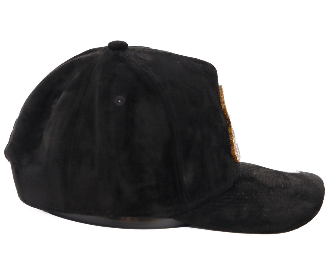 SAN JUDAS SIT GOLD TOTAL BLACK GAMUZA PLACA WAYCAP