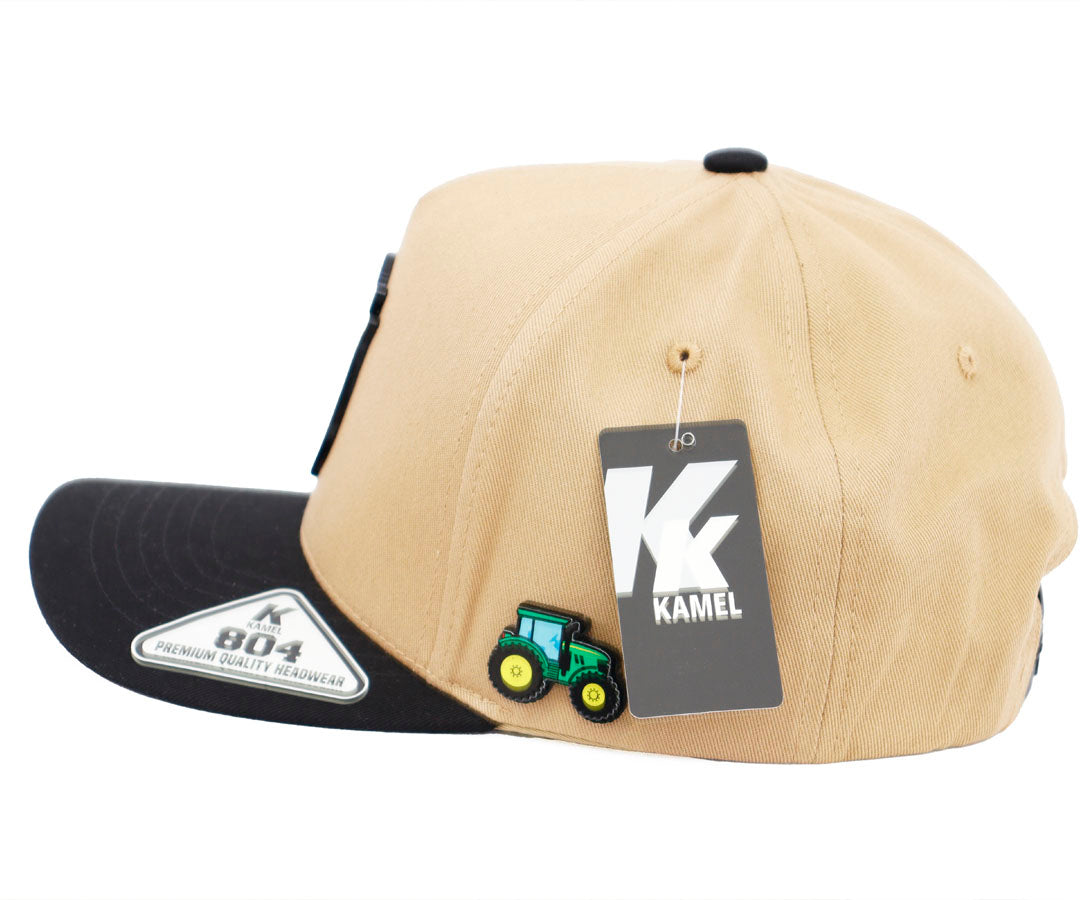 EL MAIZ AGRICULTOR BROWN CAP VICERA NEGRA PLACA KAMEL