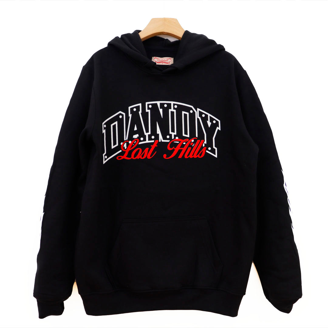 DNDY LST HLLS BLK AND RD SUDADERA