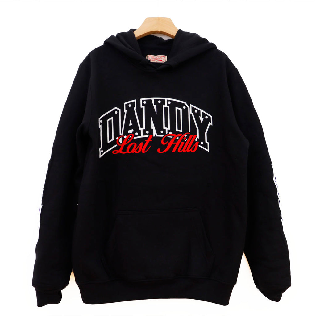 DANDY LOST HILLS BLACK AND RED SUDADERA
