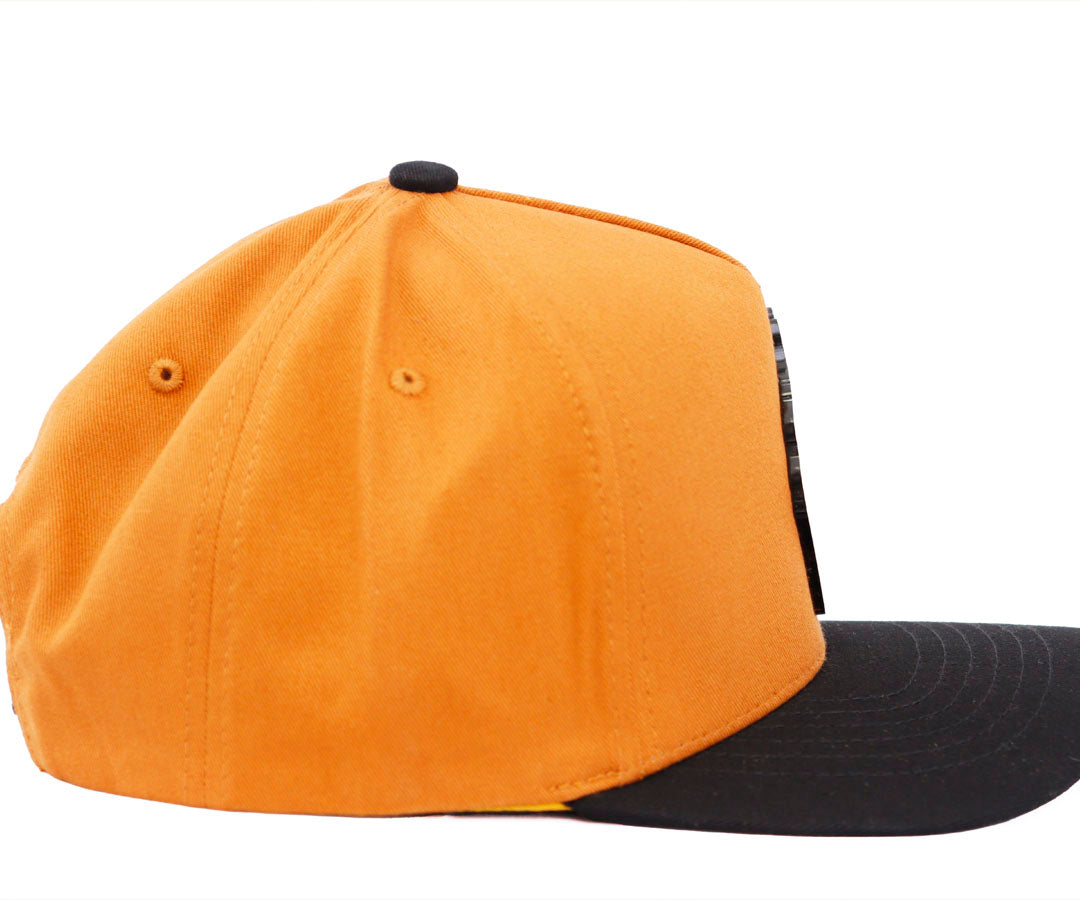 CABALLO COLOR PLACA BROWN CAP BLACK VICERA PLACA KAMEL