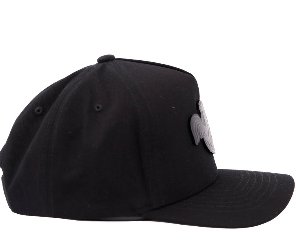 YO SOLO PELEO GALLOS TOTAL BLACK MATE PLACA  KAMEL