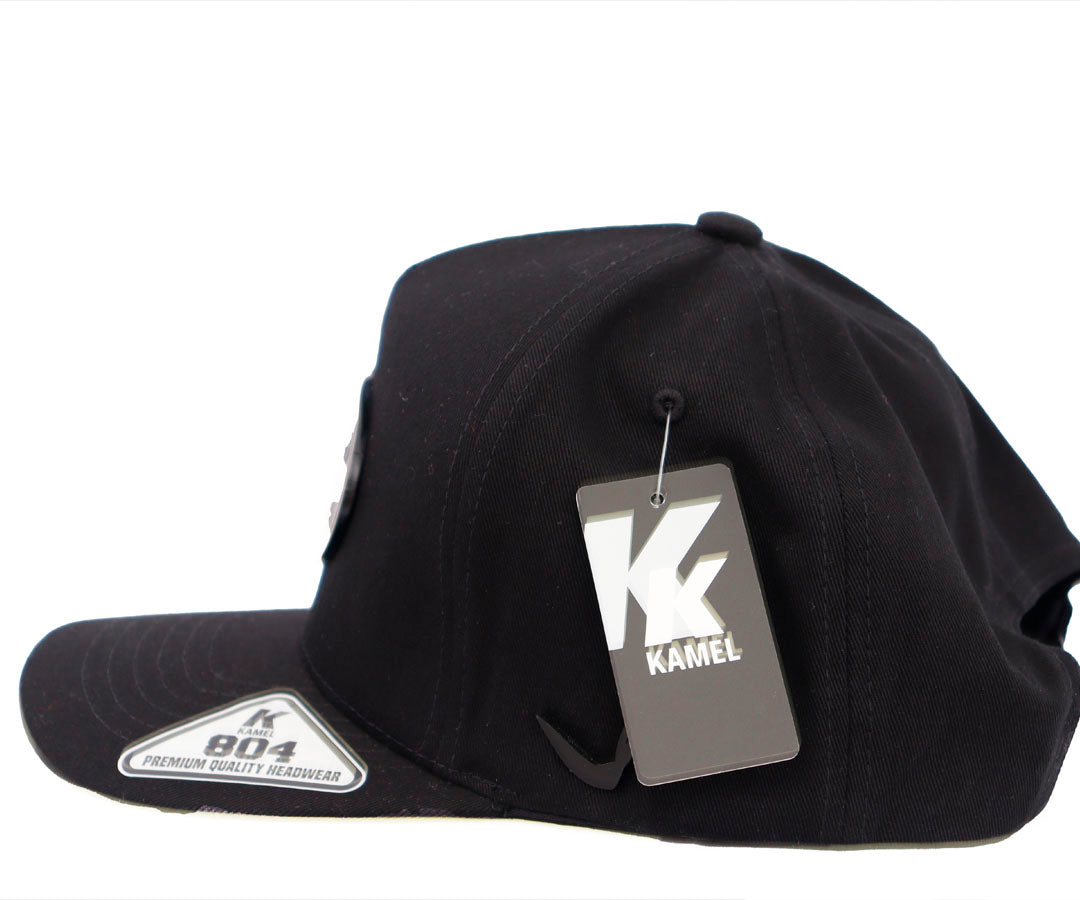 YO SOLO PELEO GALLOS TOTAL BLACK MATE PLACA  KAMEL