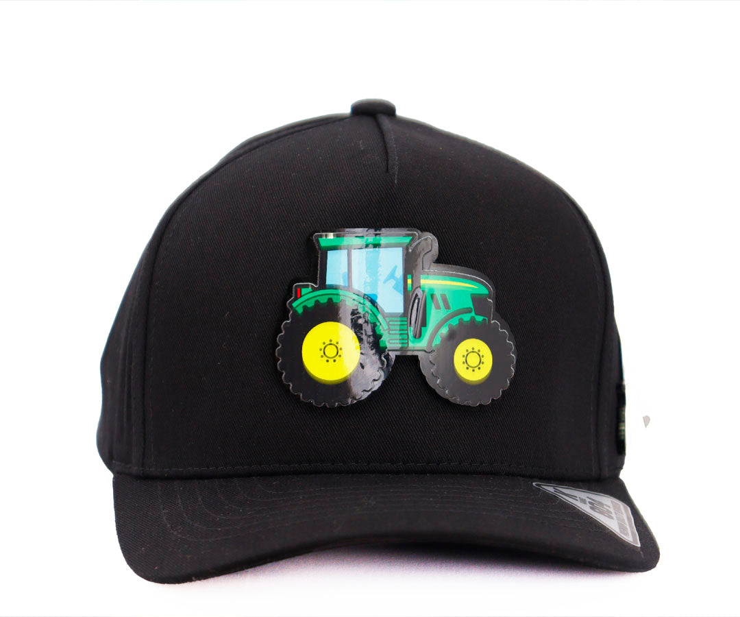 EL TRACTOR VERDE AGRICULTOR TOTAL BLACK CAP KAMEL